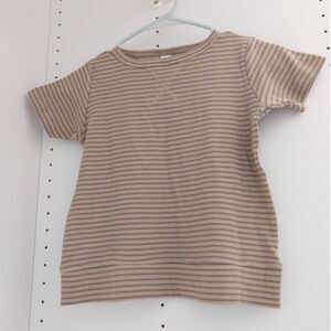Kate Quinn tan ribbed girls shirt size 5Y/5T